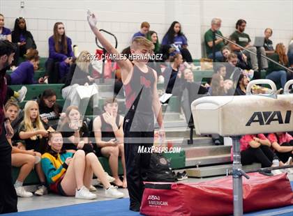 Thumbnail 1 in Texas High School Gymnastics Coaches Association Region 2 Championship photogallery.