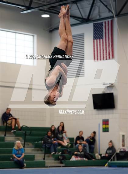 Thumbnail 3 in Texas High School Gymnastics Coaches Association Region 2 Championship photogallery.