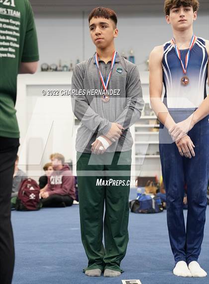 Thumbnail 3 in Texas High School Gymnastics Coaches Association Region 2 Championship photogallery.