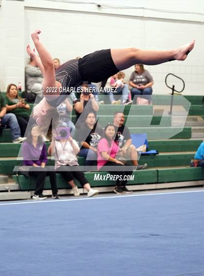 Thumbnail 2 in Texas High School Gymnastics Coaches Association Region 2 Championship photogallery.