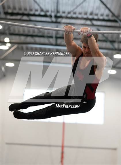 Thumbnail 3 in Texas High School Gymnastics Coaches Association Region 2 Championship photogallery.