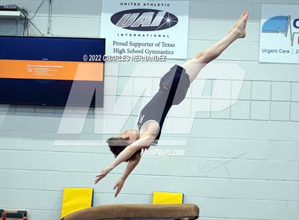 Thumbnail 1 in Texas High School Gymnastics Coaches Association Region 2 Championship photogallery.