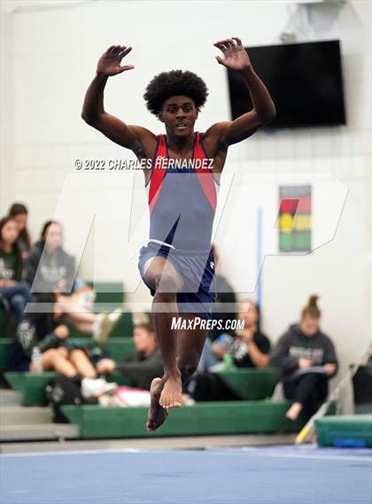 Thumbnail 1 in Texas High School Gymnastics Coaches Association Region 2 Championship photogallery.