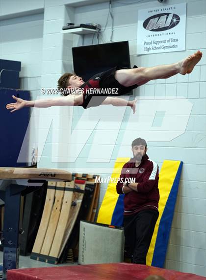 Thumbnail 1 in Texas High School Gymnastics Coaches Association Region 2 Championship photogallery.