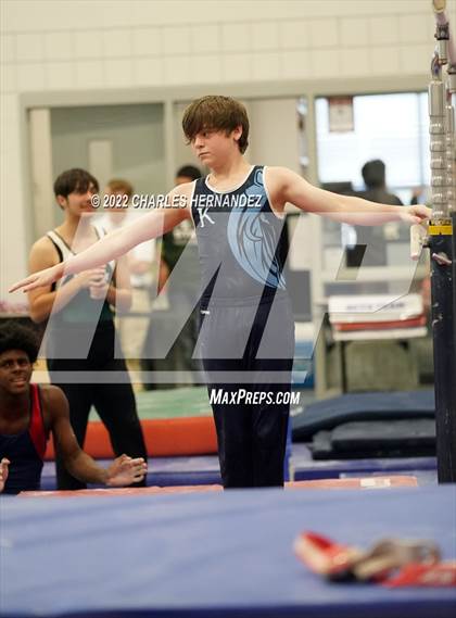 Thumbnail 2 in Texas High School Gymnastics Coaches Association Region 2 Championship photogallery.