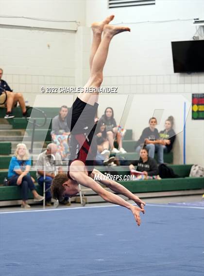 Thumbnail 2 in Texas High School Gymnastics Coaches Association Region 2 Championship photogallery.