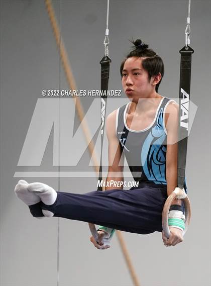 Thumbnail 2 in Texas High School Gymnastics Coaches Association Region 2 Championship photogallery.