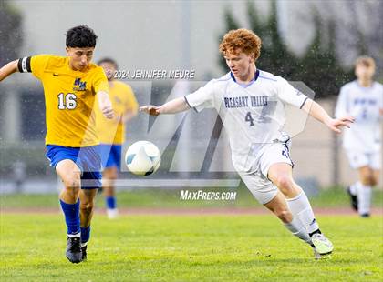 Thumbnail 3 in Pleasant Valley @ Newark Memorial (CIF Norcal DIII Regional Semifinals) photogallery.