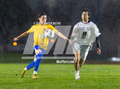 Thumbnail 2 in Pleasant Valley @ Newark Memorial (CIF Norcal DIII Regional Semifinals) photogallery.