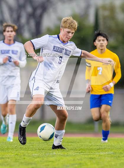 Thumbnail 2 in Pleasant Valley @ Newark Memorial (CIF Norcal DIII Regional Semifinals) photogallery.