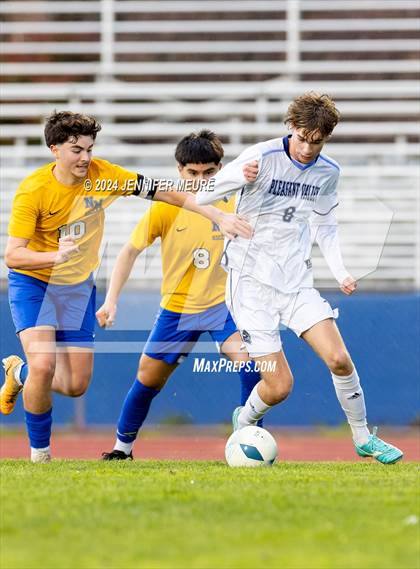 Thumbnail 2 in Pleasant Valley @ Newark Memorial (CIF Norcal DIII Regional Semifinals) photogallery.