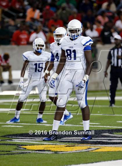 Thumbnail 1 in Lanier vs Lee (Montgomery Public Schools Kickoff Classic) photogallery.