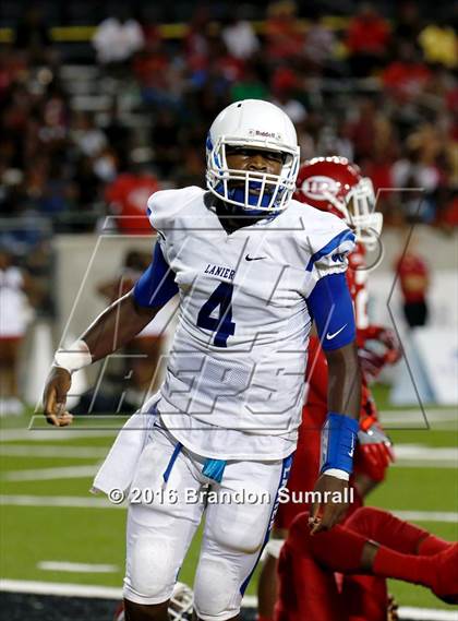 Thumbnail 2 in Lanier vs Lee (Montgomery Public Schools Kickoff Classic) photogallery.