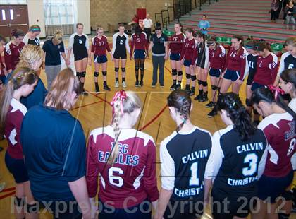 Thumbnail 3 in Calvin Christian vs Tri-City Christian (CIF SDS D5 Final) photogallery.
