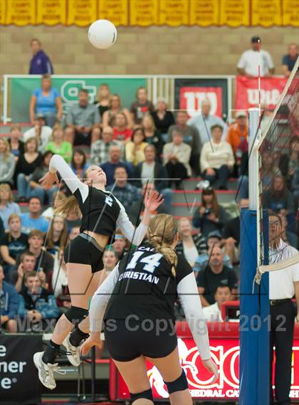 Thumbnail 3 in Calvin Christian vs Tri-City Christian (CIF SDS D5 Final) photogallery.