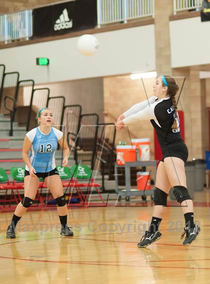 Thumbnail 2 in Calvin Christian vs Tri-City Christian (CIF SDS D5 Final) photogallery.