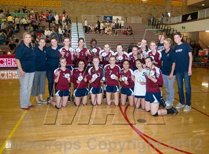Thumbnail 1 in Calvin Christian vs Tri-City Christian (CIF SDS D5 Final) photogallery.