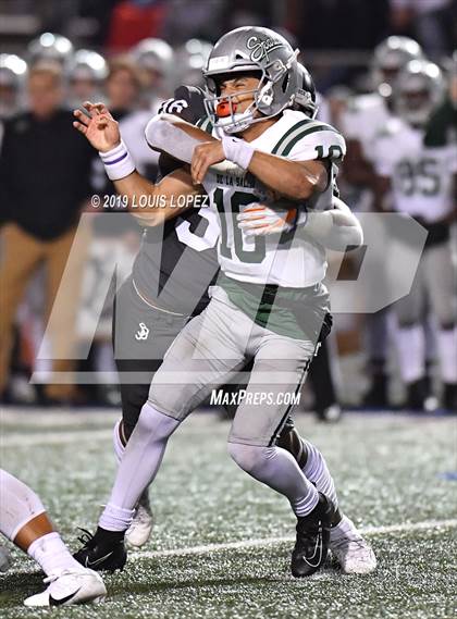Thumbnail 1 in De La Salle vs. St. John Bosco (CIF State Open Division Championship) photogallery.