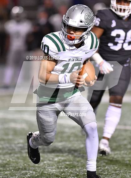 Thumbnail 1 in De La Salle vs. St. John Bosco (CIF State Open Division Championship) photogallery.