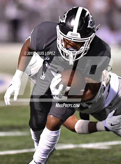 Thumbnail 1 in De La Salle vs. St. John Bosco (CIF State Open Division Championship) photogallery.