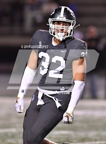 Thumbnail 1 in De La Salle vs. St. John Bosco (CIF State Open Division Championship) photogallery.