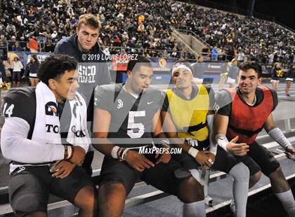 Thumbnail 1 in De La Salle vs. St. John Bosco (CIF State Open Division Championship) photogallery.
