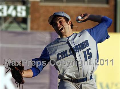 Thumbnail 3 in Columbia vs Gibault Catholic photogallery.