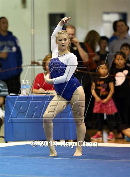 Thumbnail 1 in CHSAA 5A Gymnastics Prelim photogallery.