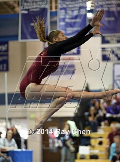 Thumbnail 3 in CHSAA 5A Gymnastics Prelim photogallery.