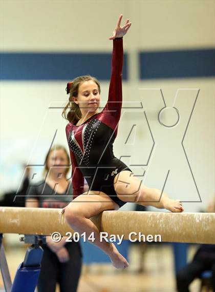 Thumbnail 3 in CHSAA 5A Gymnastics Prelim photogallery.