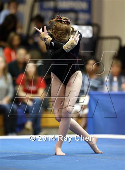 Thumbnail 2 in CHSAA 5A Gymnastics Prelim photogallery.