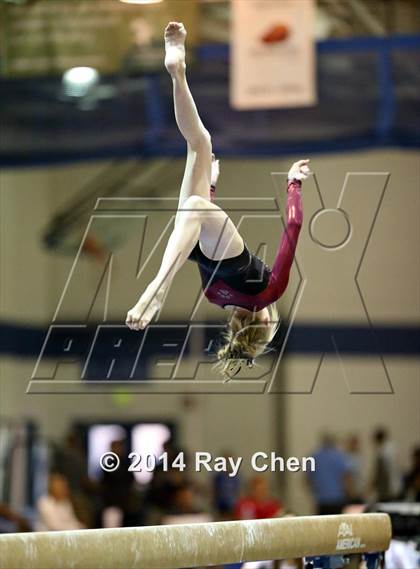 Thumbnail 3 in CHSAA 5A Gymnastics Prelim photogallery.