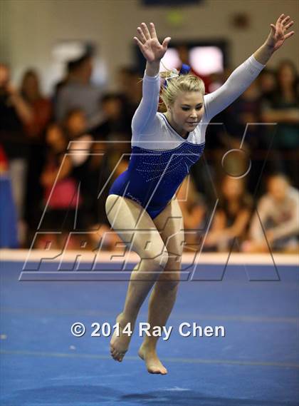 Thumbnail 1 in CHSAA 5A Gymnastics Prelim photogallery.