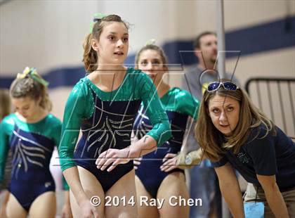 Thumbnail 1 in CHSAA 5A Gymnastics Prelim photogallery.