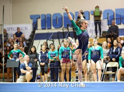 Thumbnail 3 in CHSAA 5A Gymnastics Prelim photogallery.