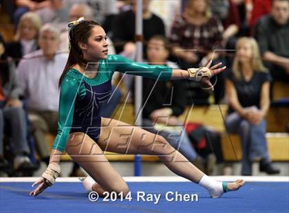 Thumbnail 2 in CHSAA 5A Gymnastics Prelim photogallery.