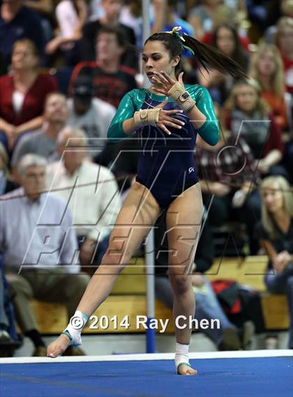 Thumbnail 3 in CHSAA 5A Gymnastics Prelim photogallery.