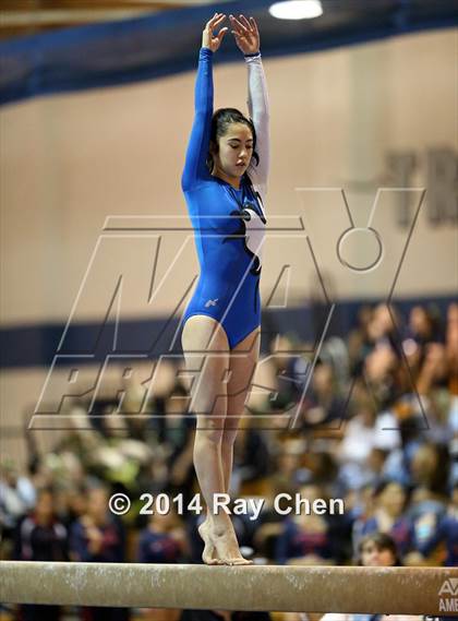 Thumbnail 1 in CHSAA 5A Gymnastics Prelim photogallery.