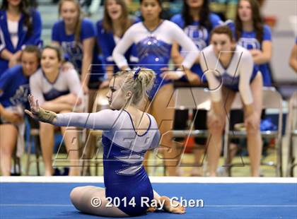 Thumbnail 3 in CHSAA 5A Gymnastics Prelim photogallery.