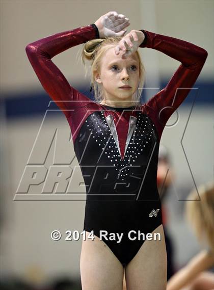 Thumbnail 2 in CHSAA 5A Gymnastics Prelim photogallery.