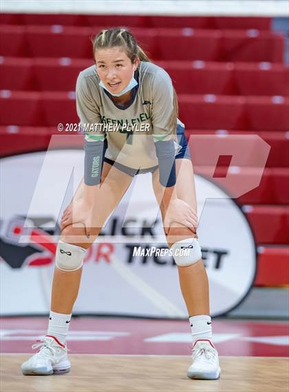 Thumbnail 2 in Green Level vs. Ardrey Kell (NCHSAA 4A Final) (2 of 2) (the Game) photogallery.