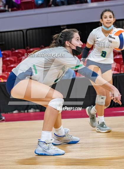 Thumbnail 2 in Green Level vs. Ardrey Kell (NCHSAA 4A Final) (2 of 2) (the Game) photogallery.