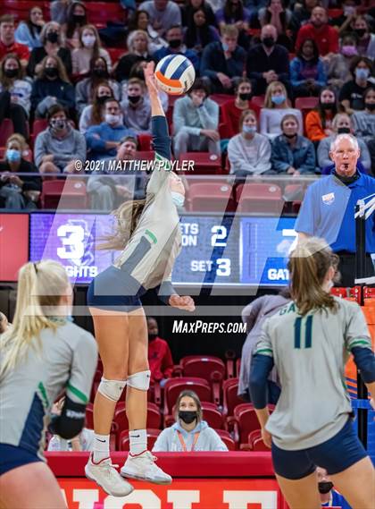 Thumbnail 1 in Green Level vs. Ardrey Kell (NCHSAA 4A Final) (2 of 2) (the Game) photogallery.