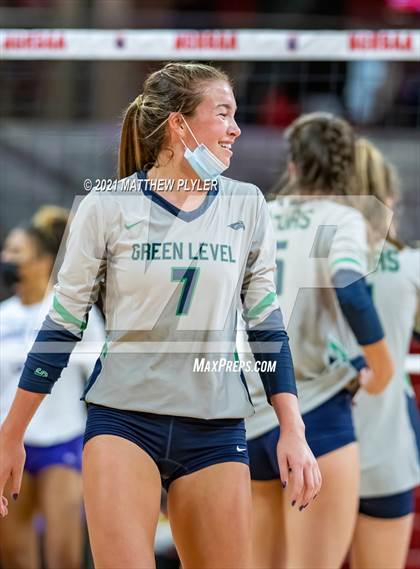 Thumbnail 2 in Green Level vs. Ardrey Kell (NCHSAA 4A Final) (2 of 2) (the Game) photogallery.