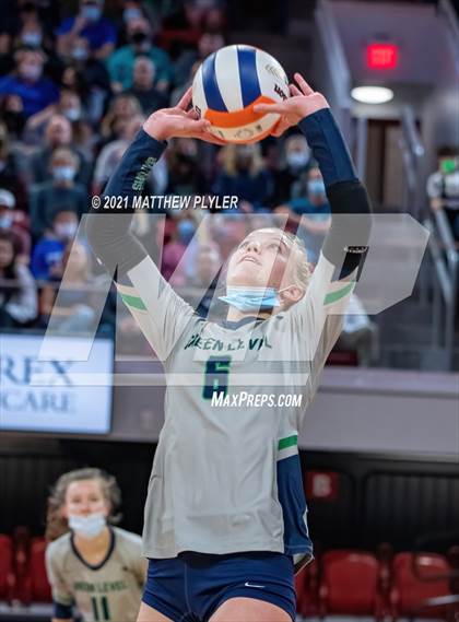 Thumbnail 3 in Green Level vs. Ardrey Kell (NCHSAA 4A Final) (2 of 2) (the Game) photogallery.
