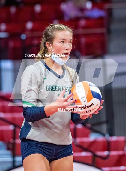 Thumbnail 3 in Green Level vs. Ardrey Kell (NCHSAA 4A Final) (2 of 2) (the Game) photogallery.