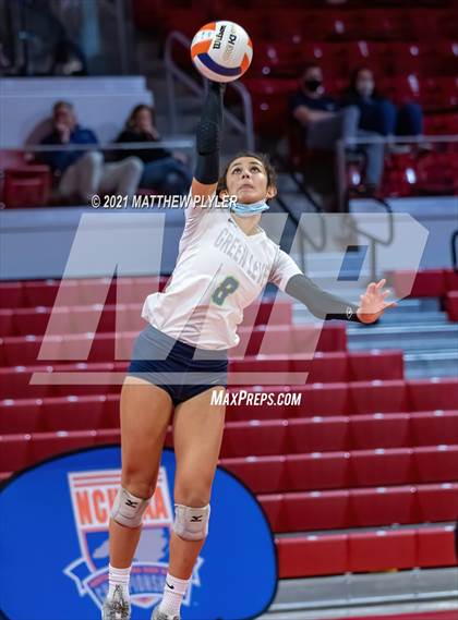 Thumbnail 2 in Green Level vs. Ardrey Kell (NCHSAA 4A Final) (2 of 2) (the Game) photogallery.