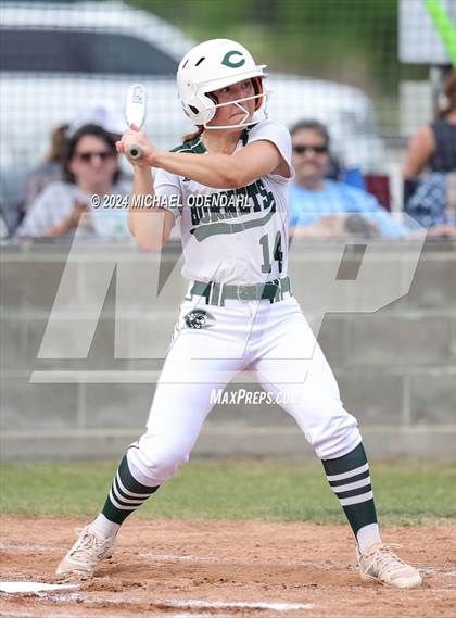 Thumbnail 1 in Catholic of Pointe Coupee vs. Central Catholic (LHSAA Division IV Select Regional) photogallery.
