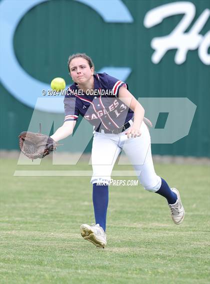 Thumbnail 1 in Catholic of Pointe Coupee vs. Central Catholic (LHSAA Division IV Select Regional) photogallery.
