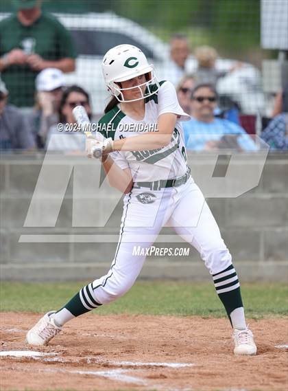 Thumbnail 1 in Catholic of Pointe Coupee vs. Central Catholic (LHSAA Division IV Select Regional) photogallery.